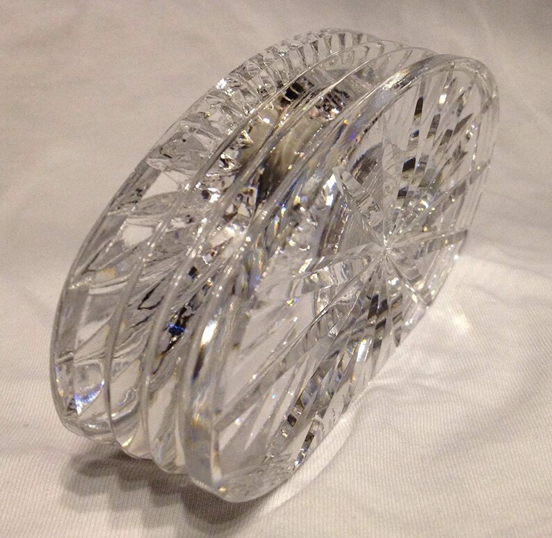 WATERFORD CRYSTAL CLOCK with New Insert and Battery dhm Etsy