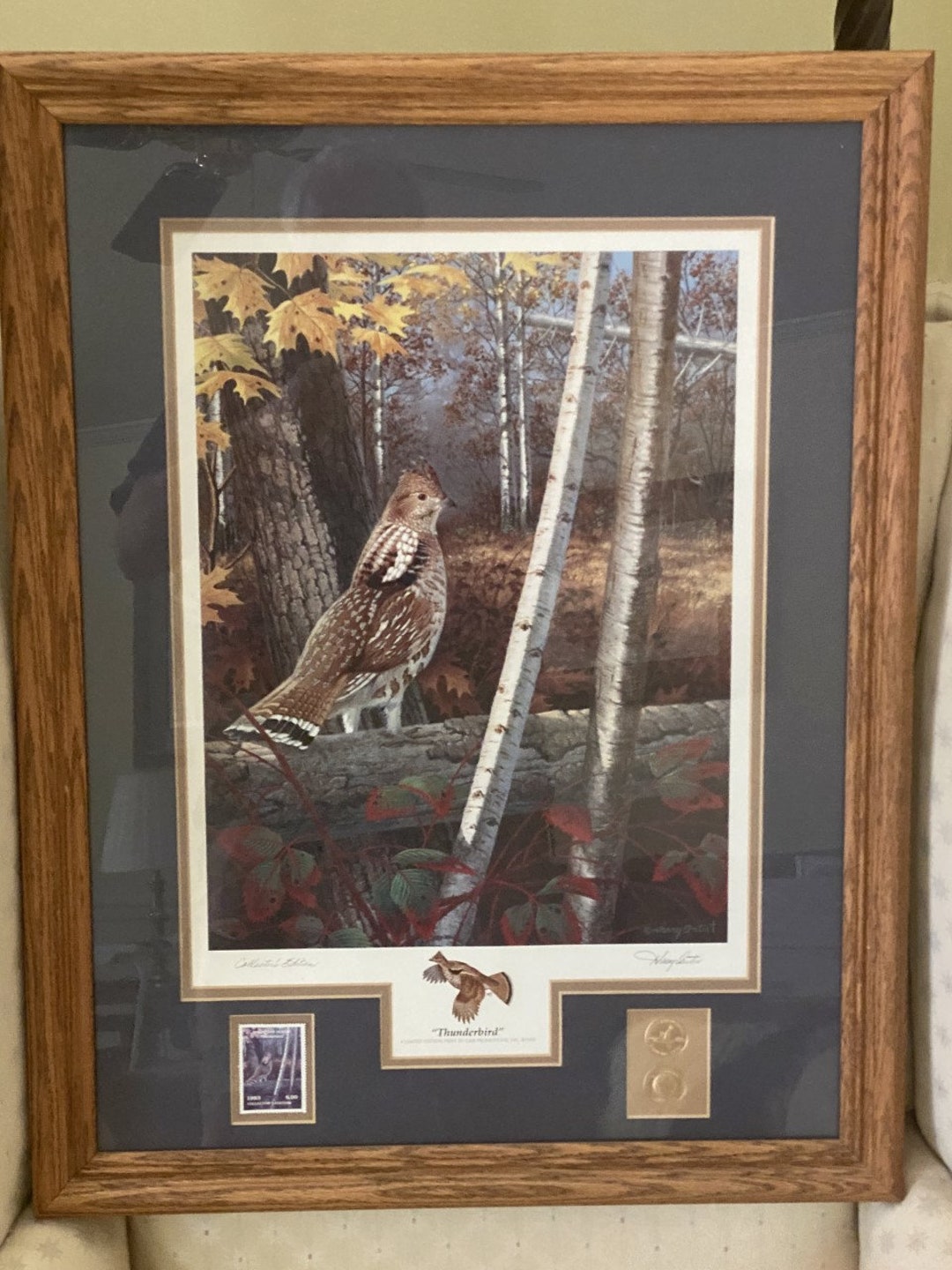 Harry Antis THUNDERBIRD Art Print Collectors Edition Wall Art for Home