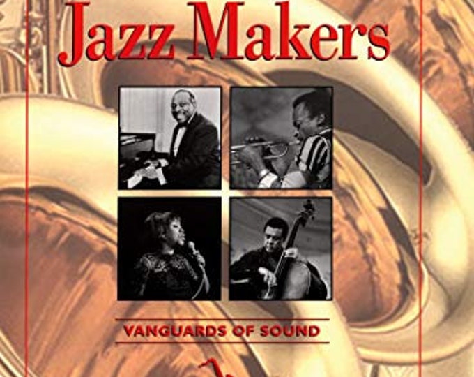 JAZZ BOOK  Jazz Makers Vanguards of Sound Oxford Profiles Hard Cover  Collectible Book Gift for Collector Gift for Jazz Enthusiast
