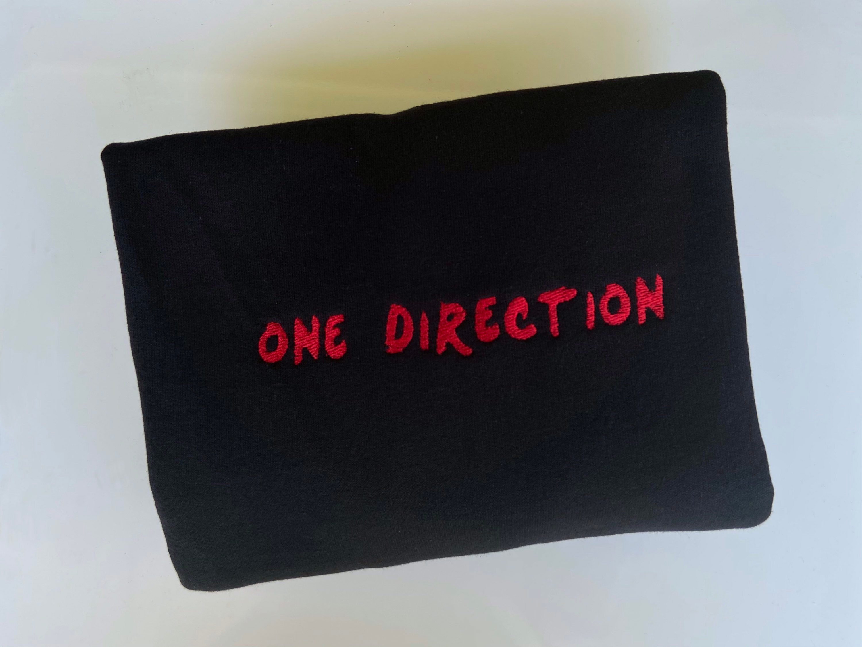 One Direction Embroidered Crewneck Sweatshirt Kiwicrossings | Etsy