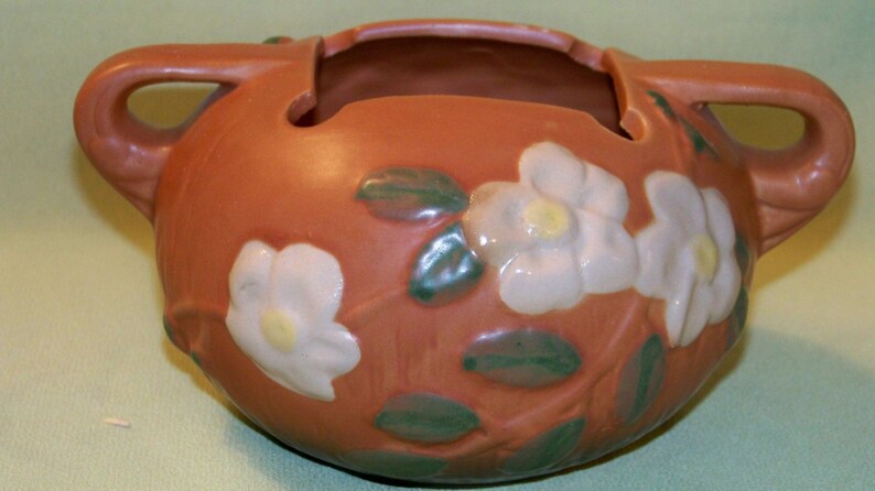 Art Pottery Planter Stamped Roseville 387-4/'/'