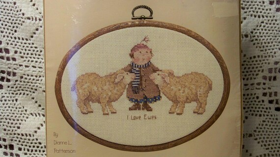 87-01 Cross Stitch Kit Love art