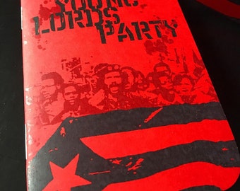 Young Lords Party / Little Red Book "Handmade Tiny Pocket Booklets (2 1/2"X 3 7/8") 32 Blank pages / "FREE SHIPPING!"