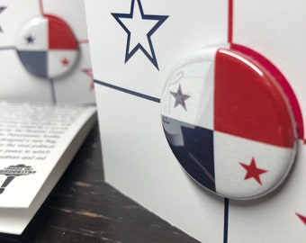 Panamanian Flag 1.25" Button Packs (2 Button Packs) / "FREE SHIPPING!"