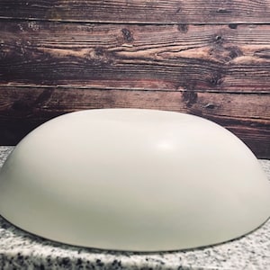 15" - Coupe Round Serving Bowl - Plaster Drape Mold for Pottery, Ceramics, Made-to-Order