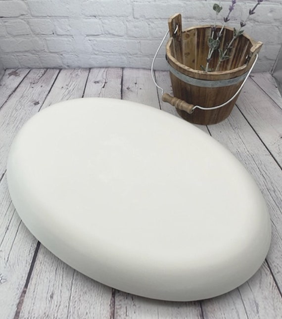 17.5 - Large Oval Platter Mold - Plaster Drape Mold for Pottery, Ceramics,  Made-to-Order