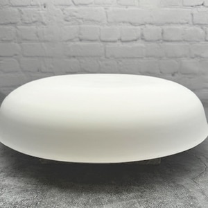NEW** - 11.75&quot; Serving Bowl - Shallow Flat Bottom Mold - Plaster Drape Mold for Pottery, Ceramics, Made-to-Order