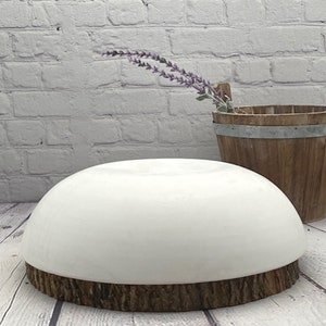 10&quot; - Coupe Round Bowl Mold - Plaster Drape Mold for Pottery, Ceramics, Made-to-Order