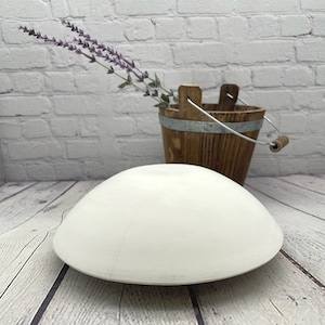 8.25&quot; - Cereal/Soup/Dessert Bowl Mold - Plaster Drape Mold for Pottery, Ceramics, Made-to-Order