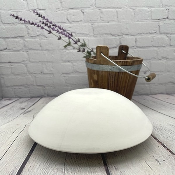 8.25" - Cereal/Soup/Dessert Bowl Mold - Plaster Drape Mold for Pottery, Ceramics, Made-to-Order