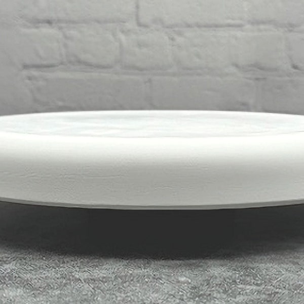 NEW** - 9.5" Pasta Bowl Flat Bottom Mold - Plaster Drape Mold for Pottery, Ceramics, Made-to-Order