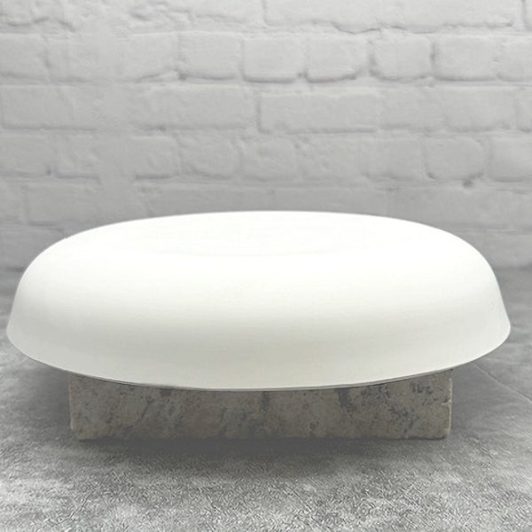 NEW** - 9" Serving Bowl - Shallow Flat Bottom Mold - Plaster Drape Mold for Pottery, Ceramics, Made-to-Order