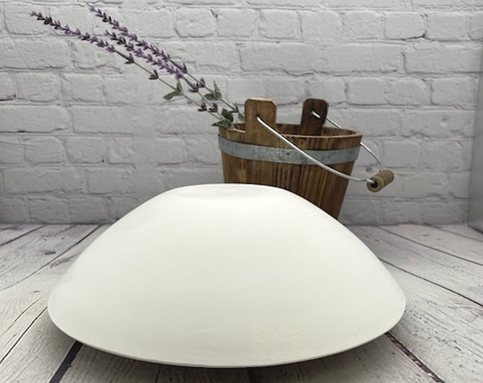 9-5/8" - Ramen/Salad/Serving Bowl Mold - Plaster Drape Mold for Pottery, Ceramics, Made-to-Order