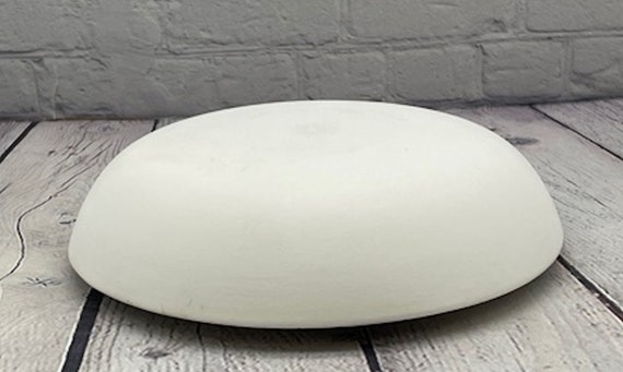 8" - Flat-Bottom Pasta Bowl Mold - Plaster Drape Mold for Pottery, Ceramics, Made-to-Order
