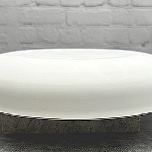 NEW** - 10.25&quot; Serving Bowl - Shallow Flat Bottom Mold - Plaster Drape Mold for Pottery, Ceramics, Made-to-Order