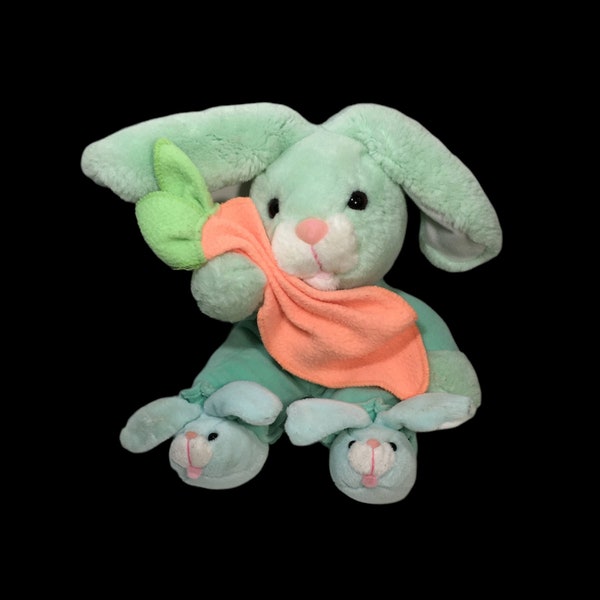 white rabbit slippers