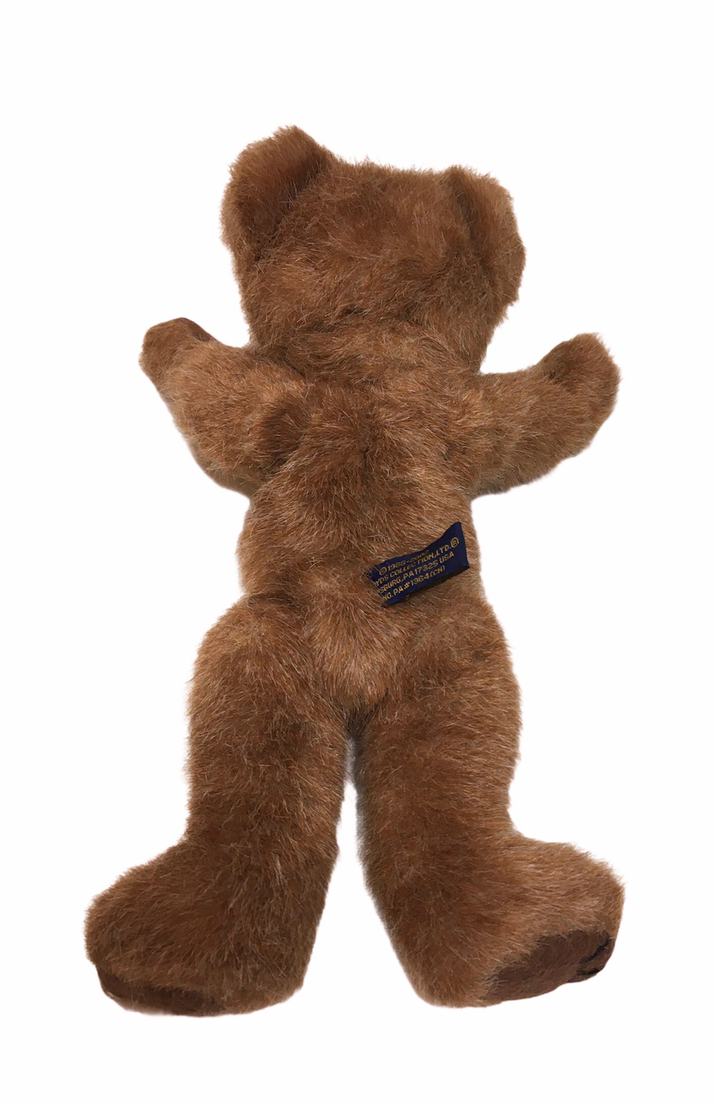 Toys & Games Toys Boyds Bear Plush Brown Jointed Bean Bag Stuffed ...
