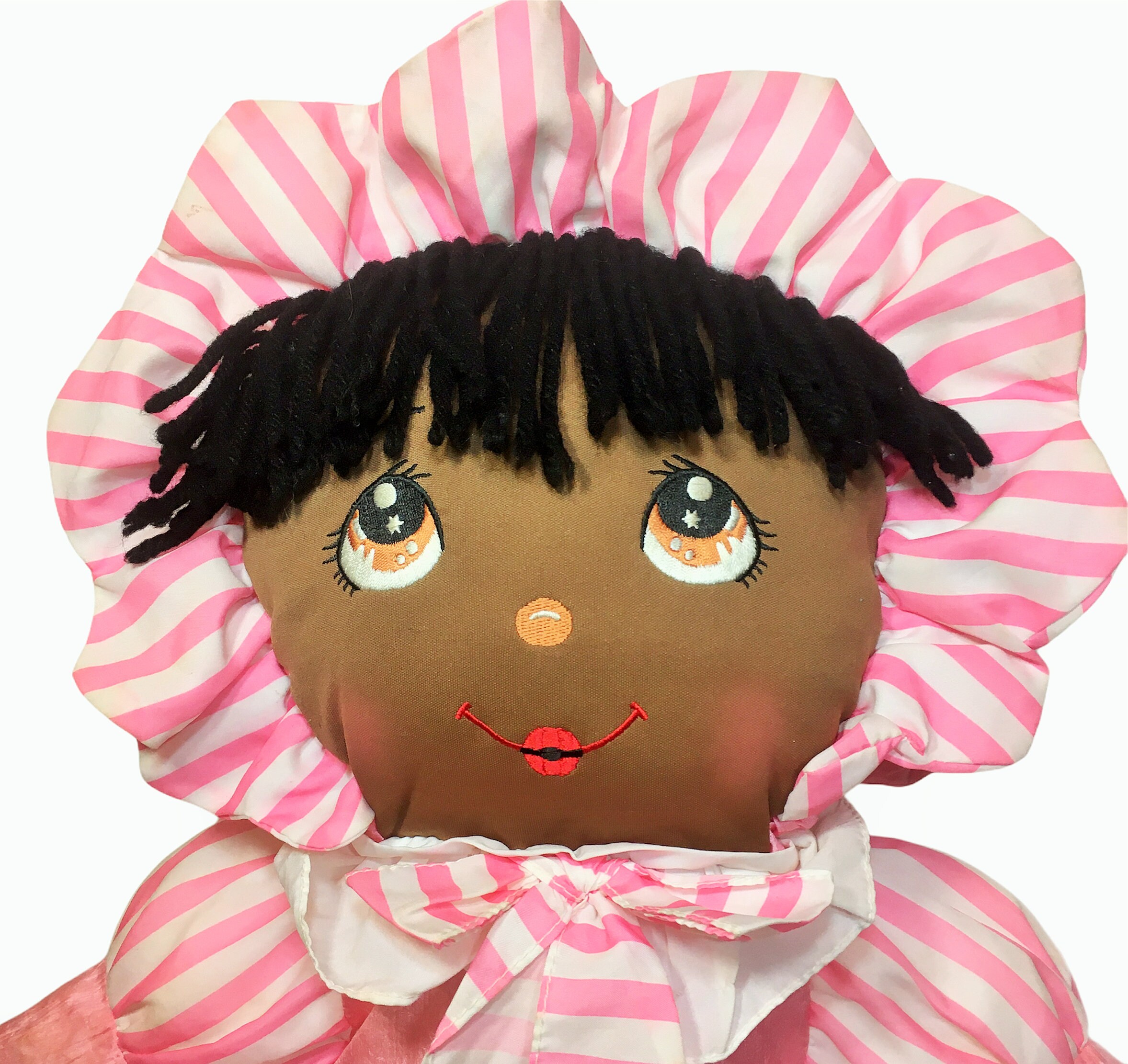 Vintage 1992 Dolly Mine Forever Doll Plush African American Etsy