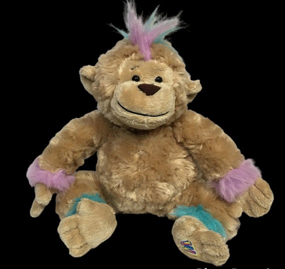 mohawk monkey stuffed animal