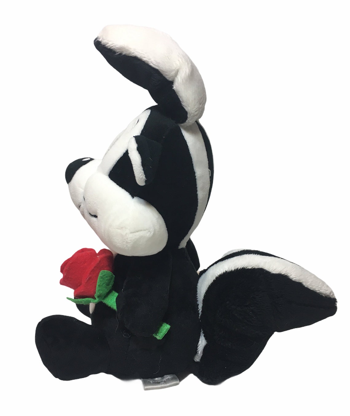 RARE Pepe Le Pew Hallmark Plush Skunk Talks Sings Warner | Etsy
