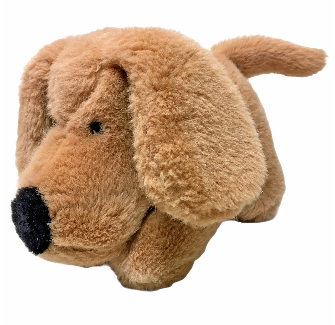 Vintage Brown Hound Dog Plush Stuffed Animal Toy Puppy Accent Etsy