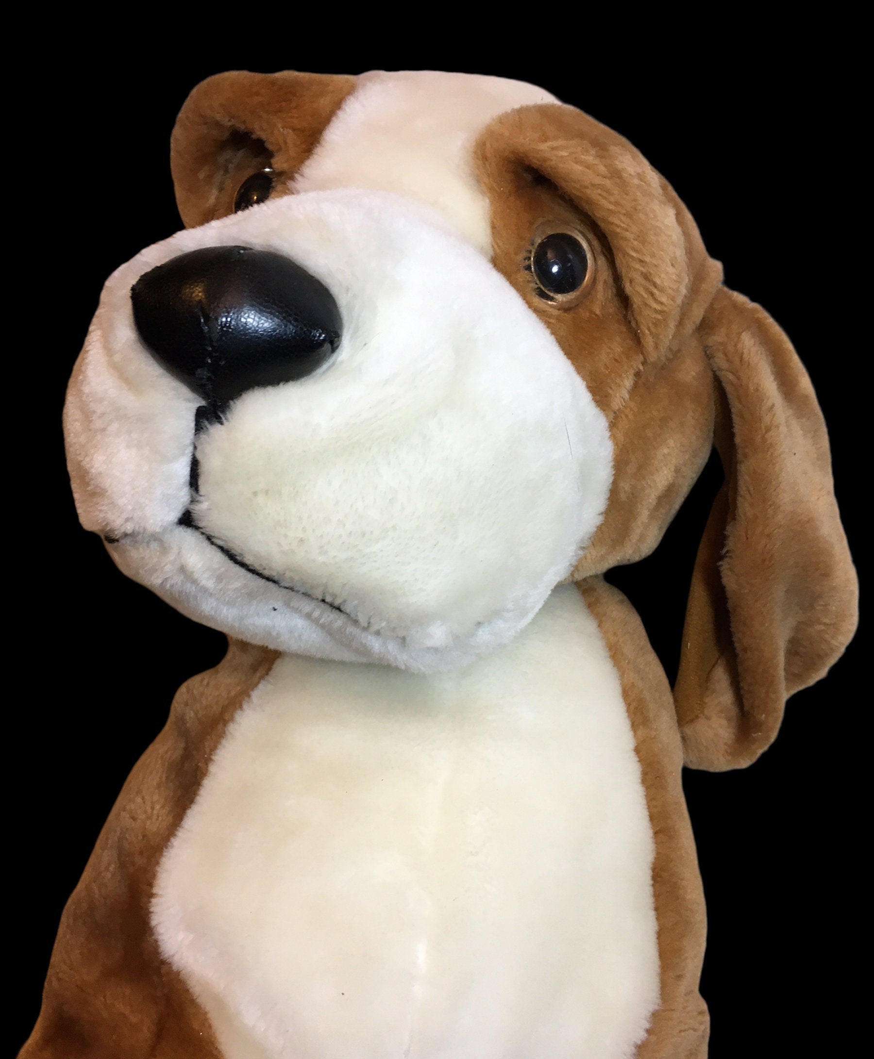 Universal - Cm kawaii peluche chien peluche couché beagle chiot avec  vêtements oreiller doux mignon animal poupée bébé fille cadeau  d'anniversaire