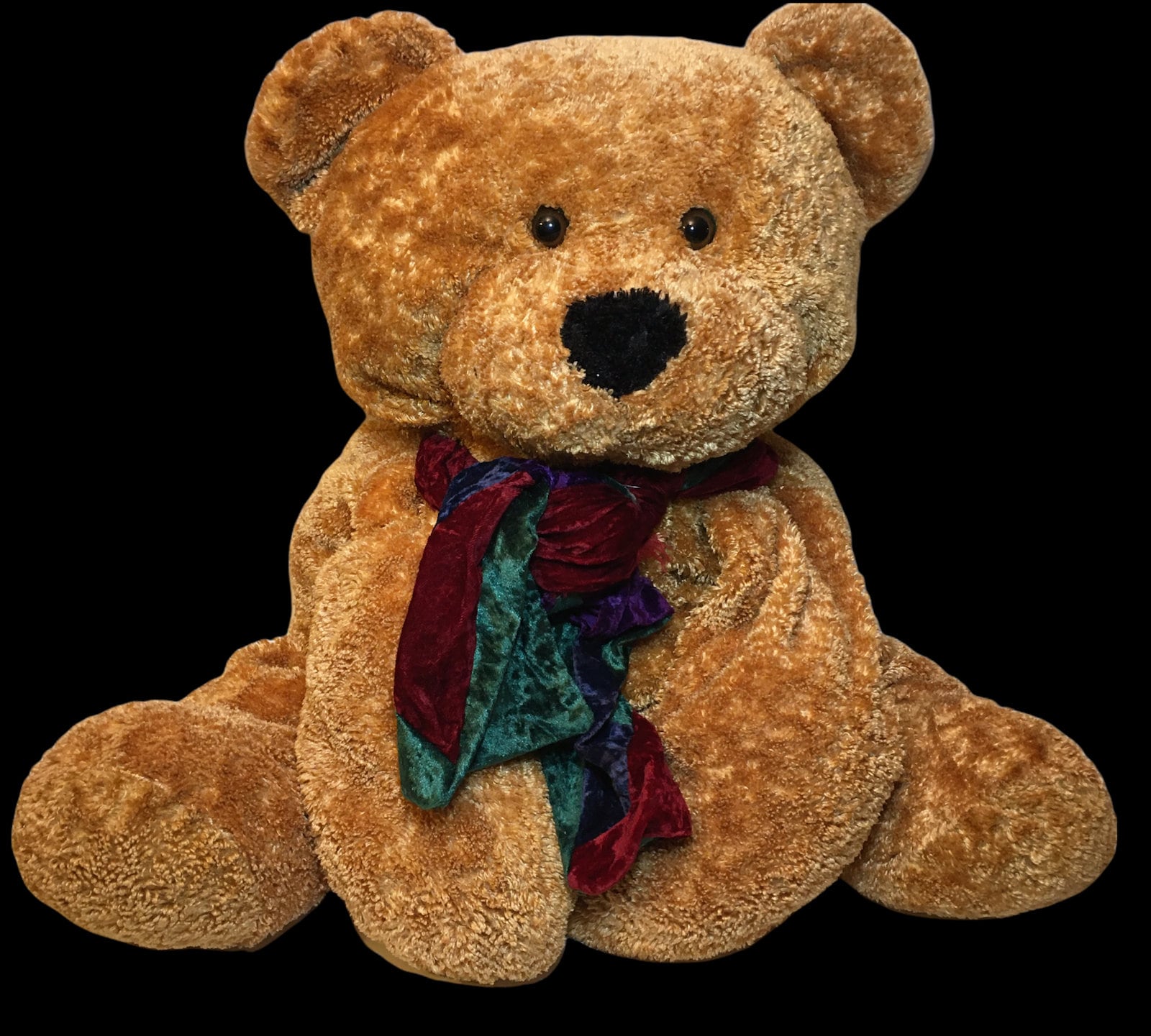 RARE Dan Dee JUMBO Floppy Teddy Bear Huge Golden Brown Plush