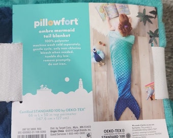 New super soft mermaid blanket by pillowfort