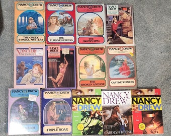 1980s Nancy Drew mysteries books 13