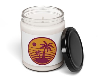 Vela de soja perfumada, 9 oz