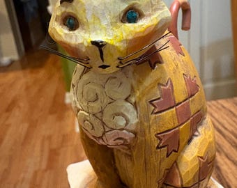 Vintage Jim Shore Cat Jasper