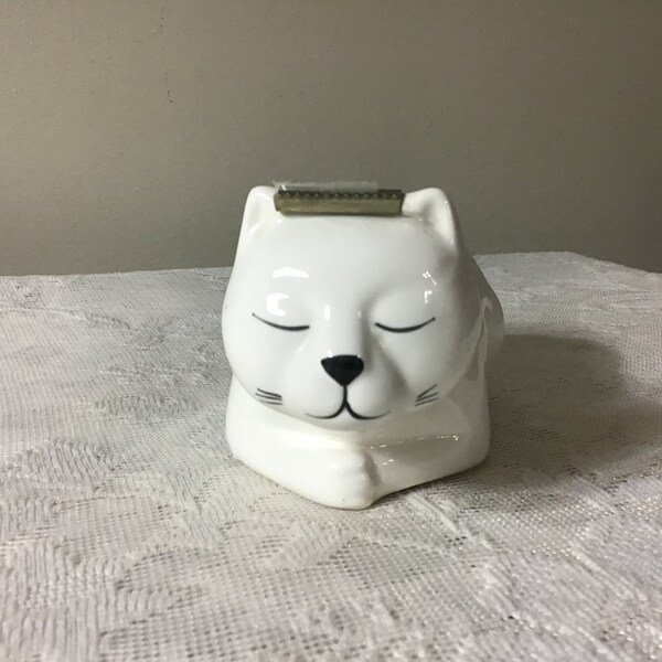 Vintage Cat Tape Dispenser CMSR Imports