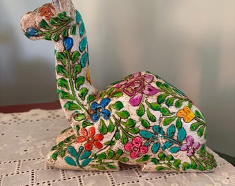 Vintage Painted IIama