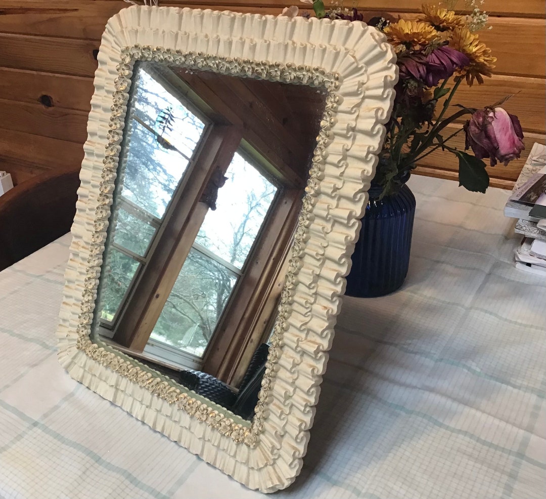 Vintage Vanity Mirror Vintage Dresser Mirror Powder Room Mirror Stand