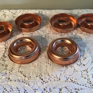Vintage Jello Molds Mini Bundt Cake Molds Mini Bakeware Pans