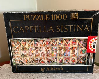 Vintage Cappella Sistine Puzzle