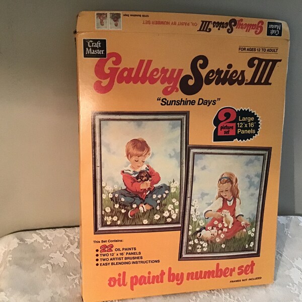 Craft Master Paint by Number Etsy