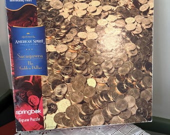 Vintage Springbok Puzzle The Golden Dollar