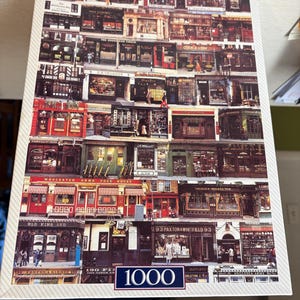 Vintage Pubs and Shops of London Puzzle 1000 Pieces Waddington Puzzle