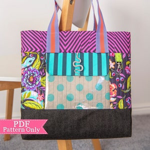NEU! Wickeltasche PDF Schnittmuster, Schnittmuster, PDF Schnittmuster, Sofort Download, Handgemachte Tasche, Handtasche, Basteltasche, Kirchentasche