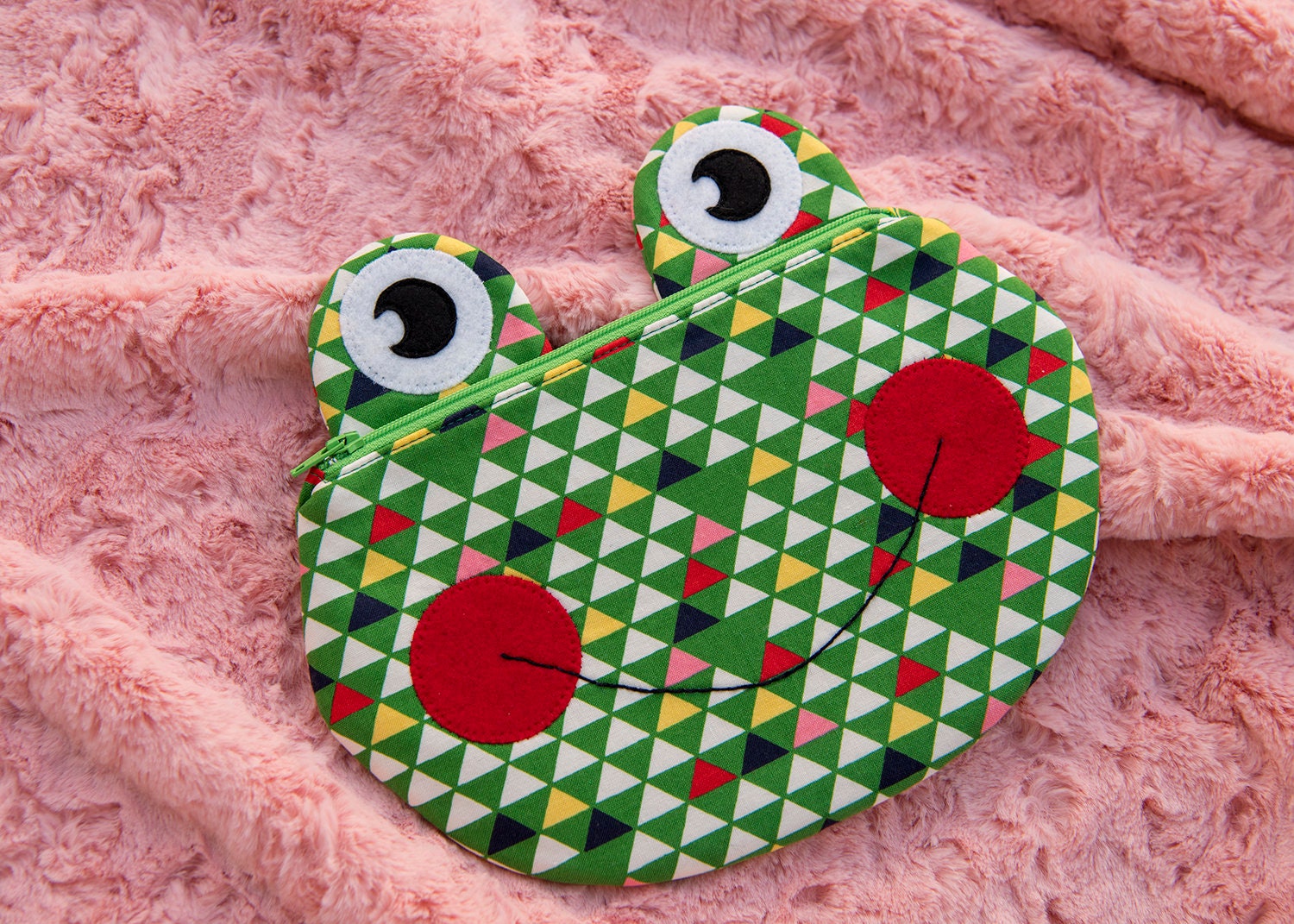 Frog Zippy Critter PDF Pattern, Sewing Pattern, School Supplies ...
