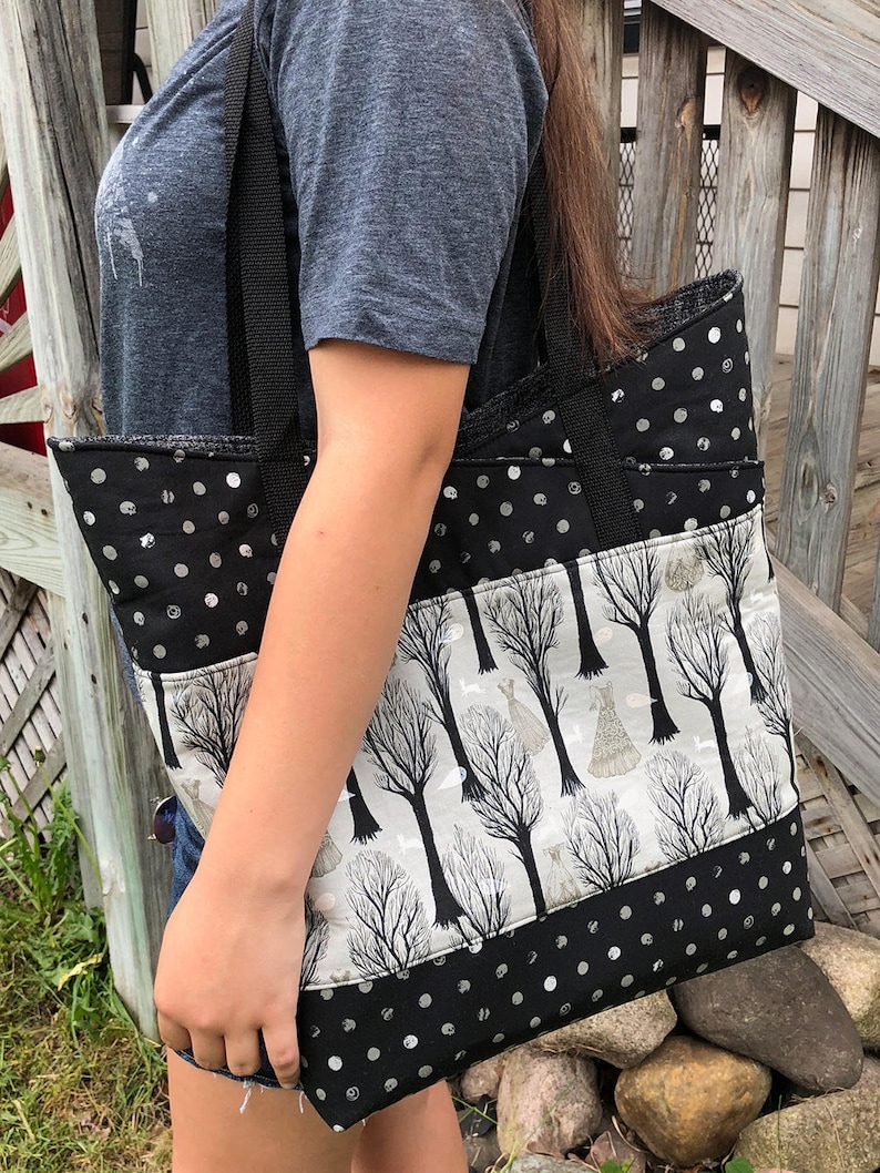 Tulip Tote PDF Pattern Sewing Pattern PDF Sewing Patterns Etsy