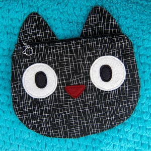Kitty Cat Zippy Critter PDF Pattern, Sewing Pattern, School Supplies, Handmade Sewn Gift Idea, Instant Download, Cute Zipper Pouch image 8