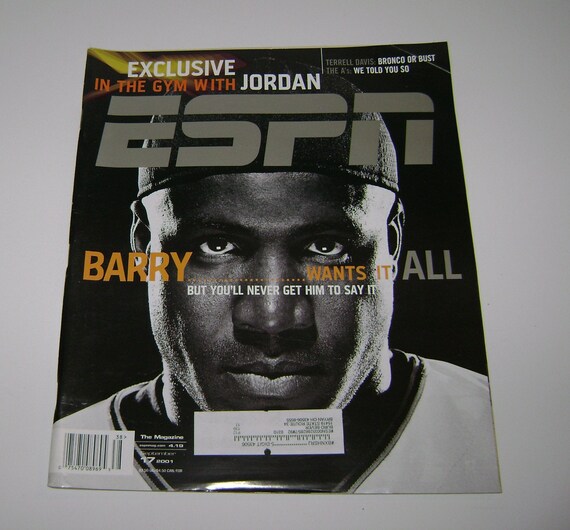 Vintage ESPN Sports Magazine Sept. 17 2001 PreOwned Etsy
