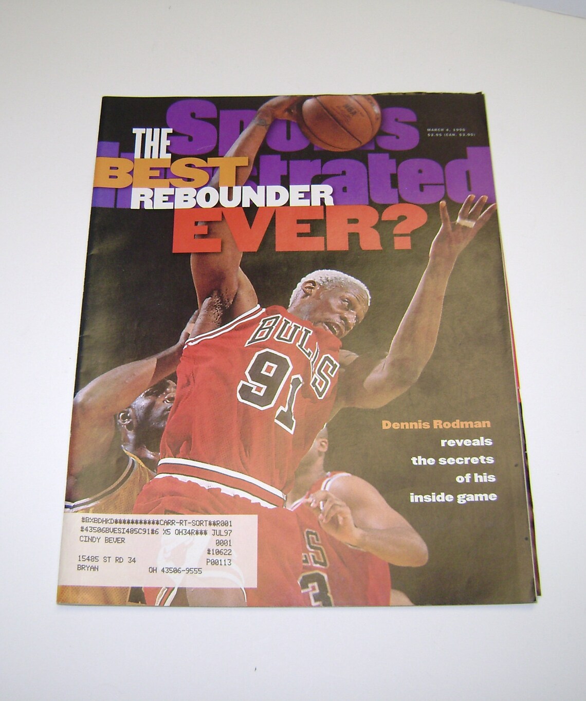 Vintage Sports Illustrated Magazine March 4 1996 The Best Etsy