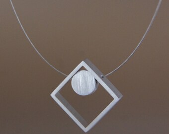 Diamond Aluminum Necklace