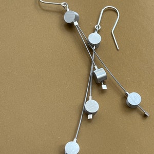 Cable Aluminum Earrings image 2