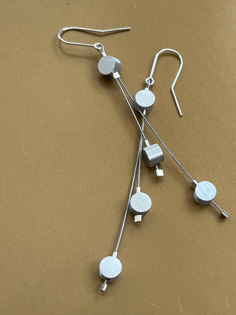 Cable Aluminum Earrings image 2