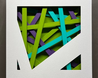 Disque dur - Blanc, violet, vert et bleu