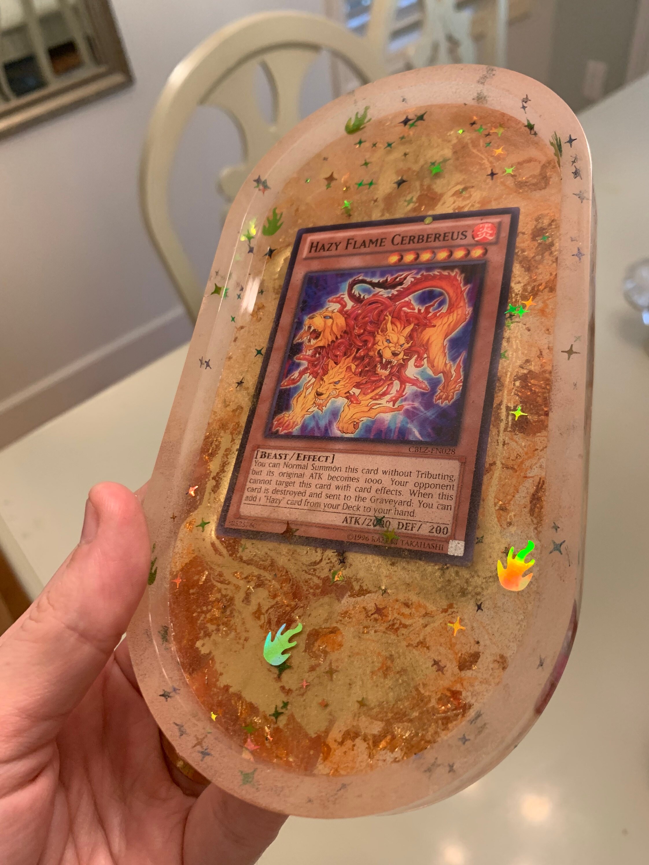 Yugioh Card Tray // Ready to Ship - One of a Kind, Nostalgia, Anime,  Yu-go-oh, Cerberus, Rolling Tray - Etsy